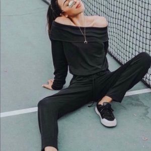 Fabletics Tess off shoulder jumpsuit